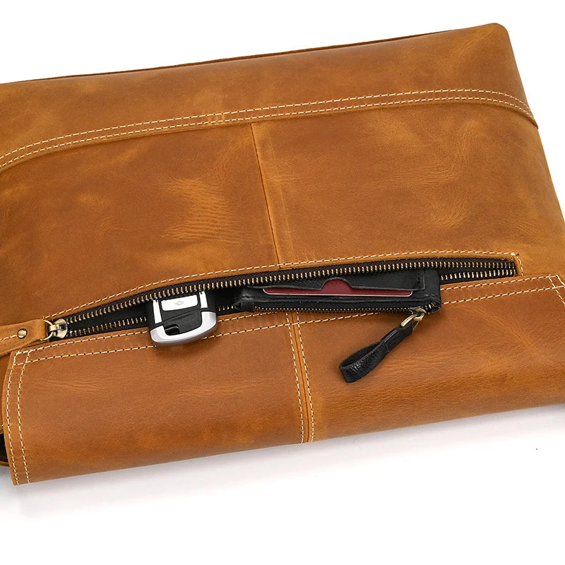 Sac en Bandoulière en Cuir pour Homme