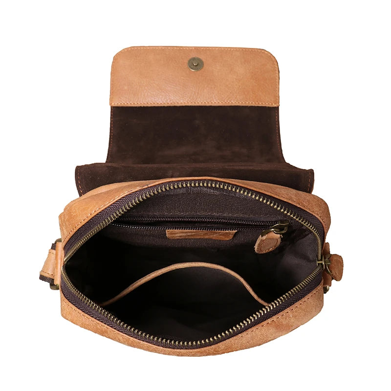 Sac Bandoulière Cuire Homme
