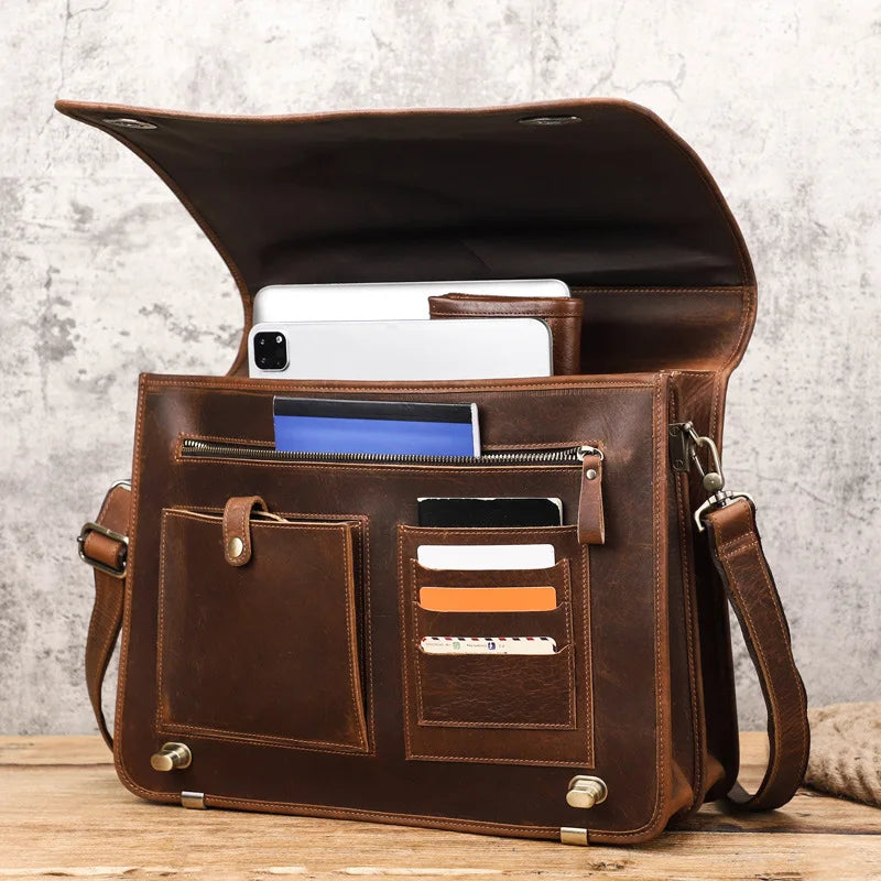 Sac Homme Ordinateur Cuir