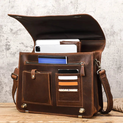 Sac Homme Ordinateur Cuir