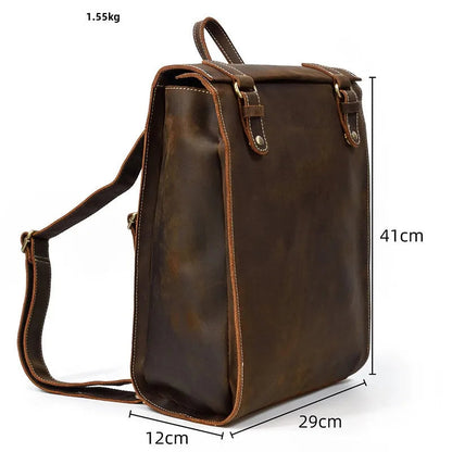 Sac a Dos PC Cuir Homme