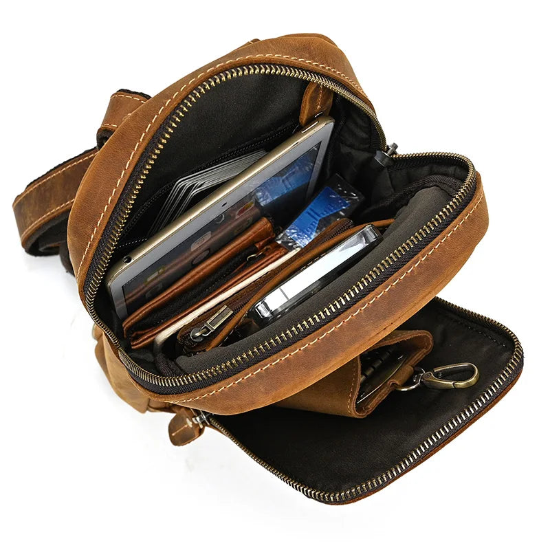 Sac Banane Rectangulaire Homme