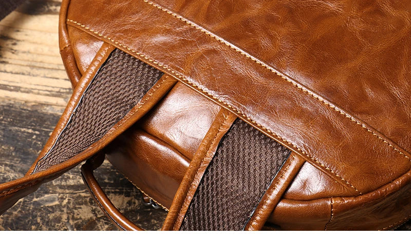 Sac a Dos Cuir Homme Travail