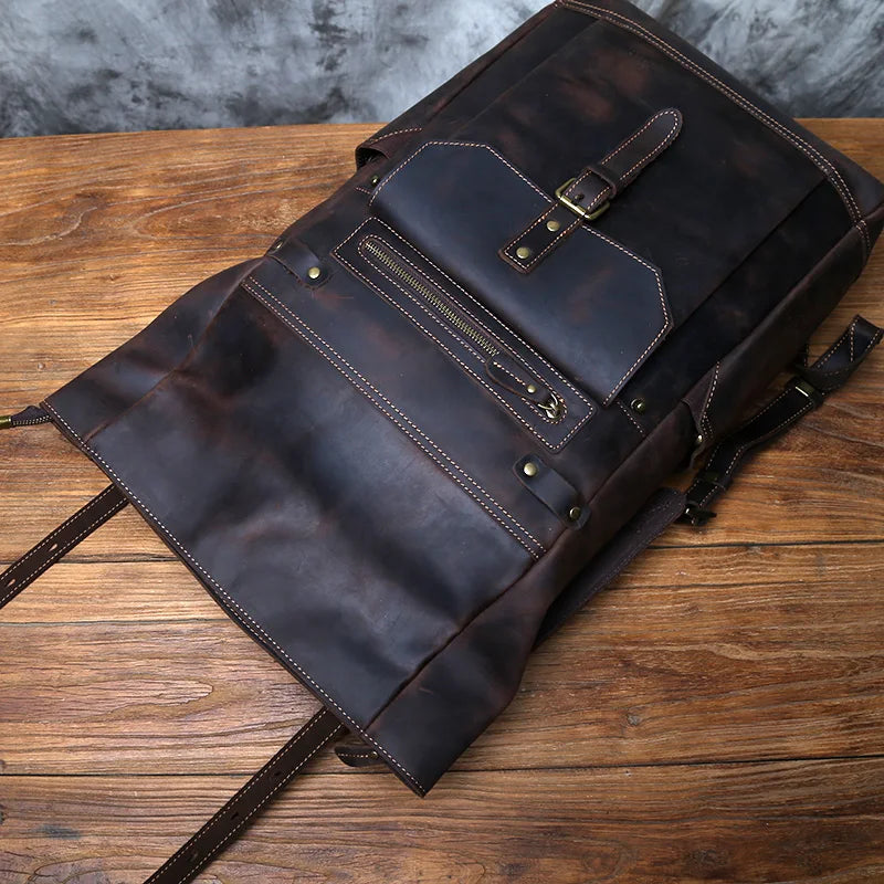 Sac a Dos Cuir Vintage Homme