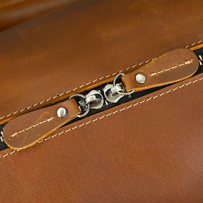 Sac en Cuir de Voyage pour Homme