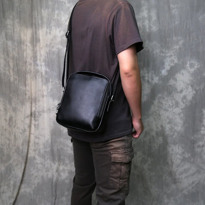 Sac Besace Noir Homme