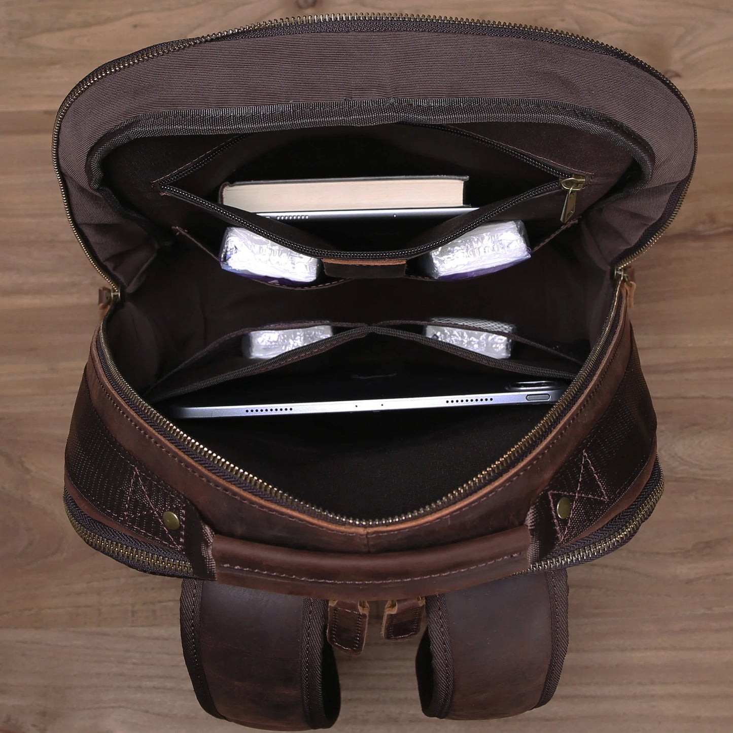 Sac a Dos Cuir Ordinateur Homme