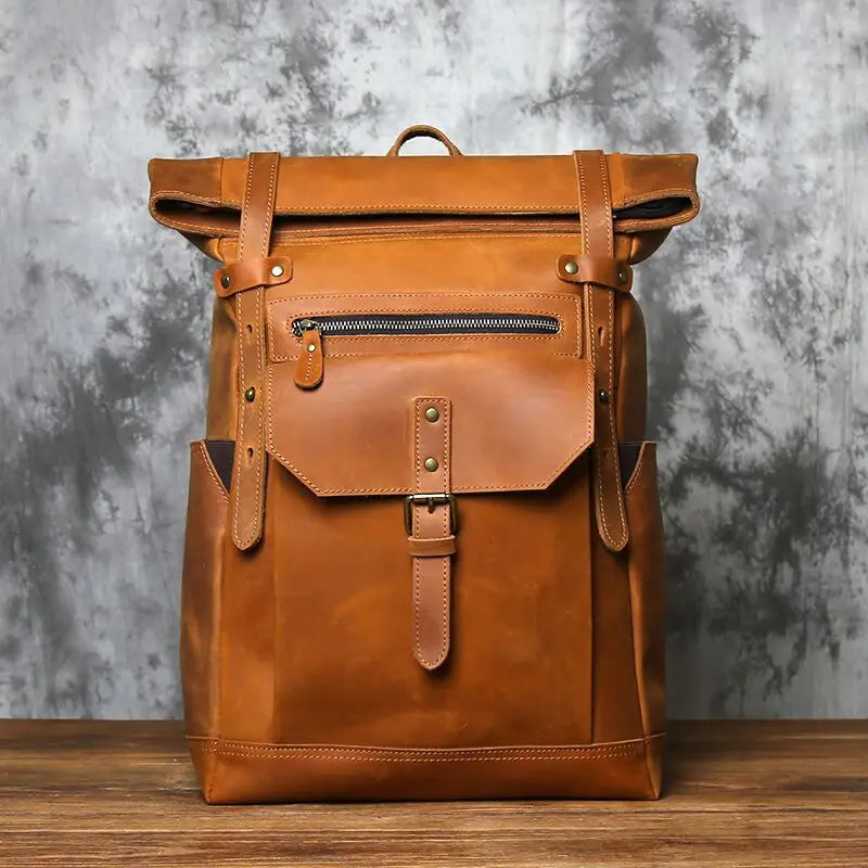 Sac a Dos Cuir Vintage Homme