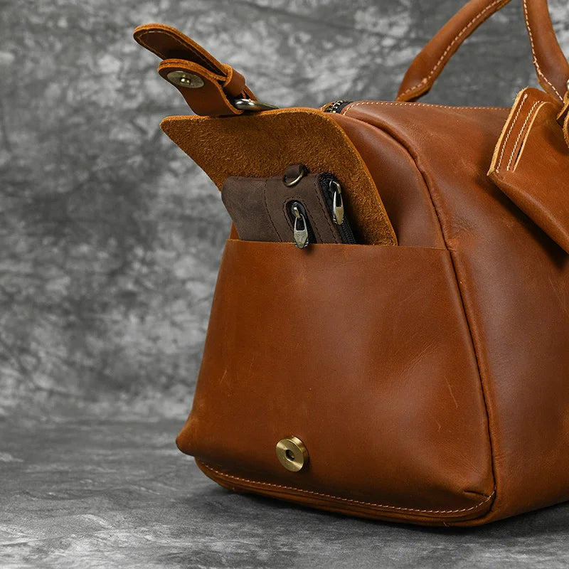 Sac en Cuir de Voyage pour Homme