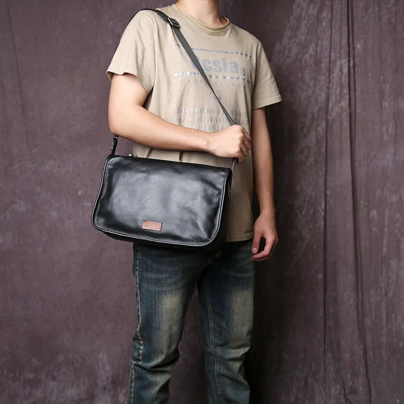 Sacs et Besaces en Cuir Vieilli Vintage