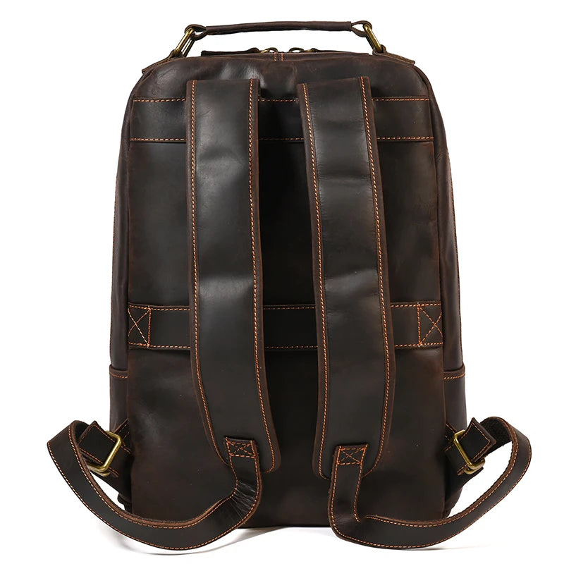 Sac a Dos Cuir Noir Homme