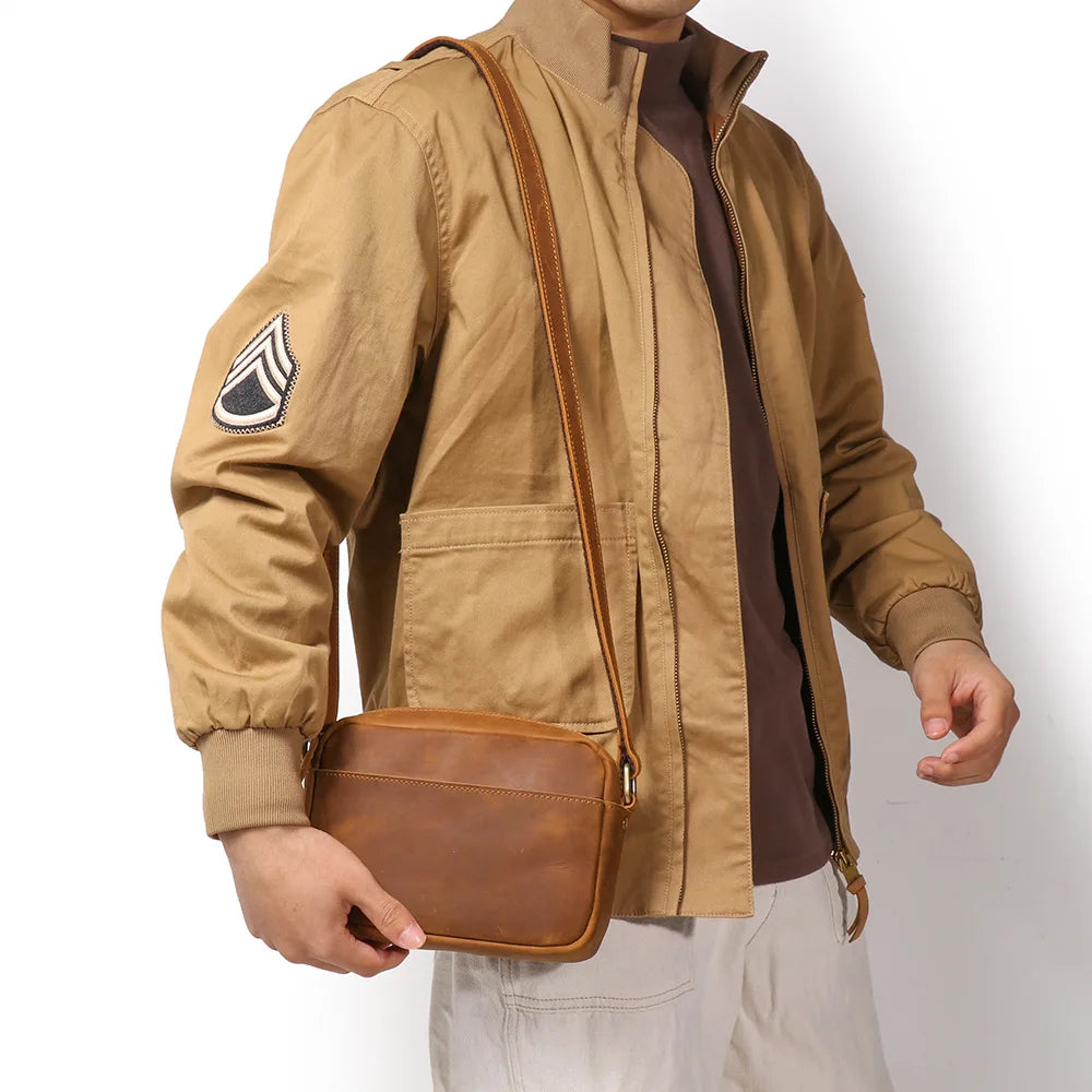 Sac a Main Marron en Cuir