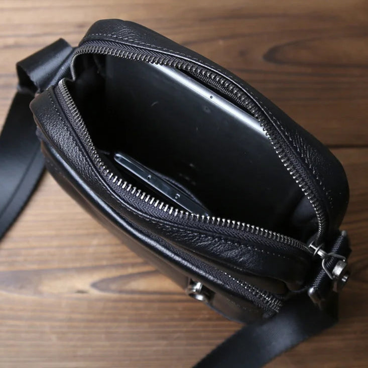 Sac Cuir Besace Homme