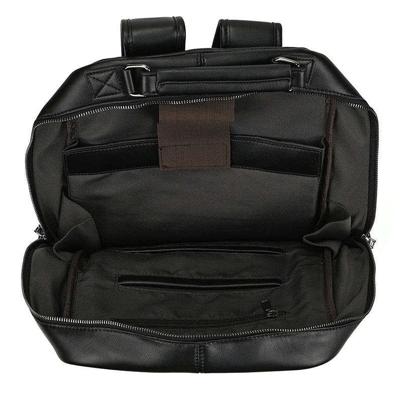 Sac a Dos Cuir Noir Homme