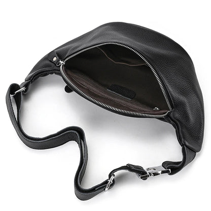 Sacoche Banane Cuir Homme