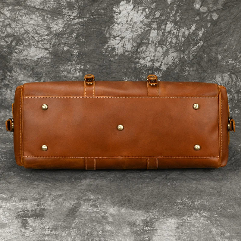 Sac en Cuir de Voyage pour Homme