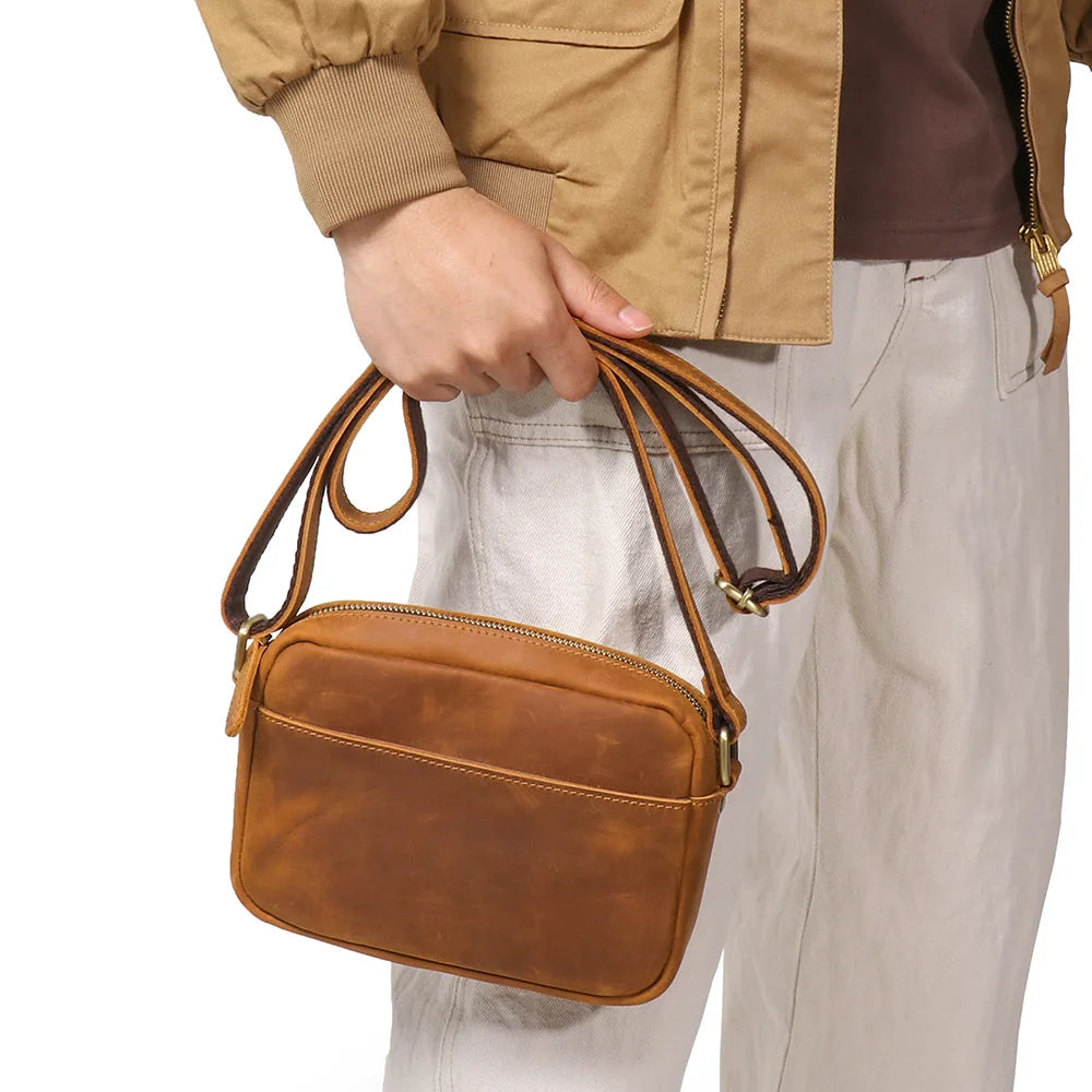 Sac a Main Marron en Cuir