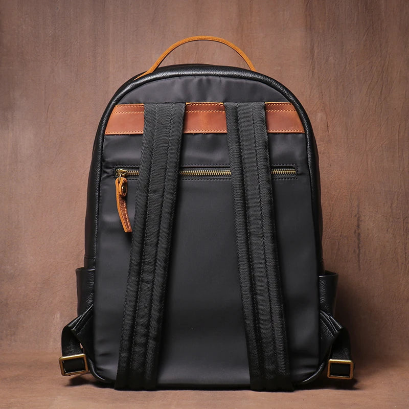 Sac a Dos en Cuir Noir Homme