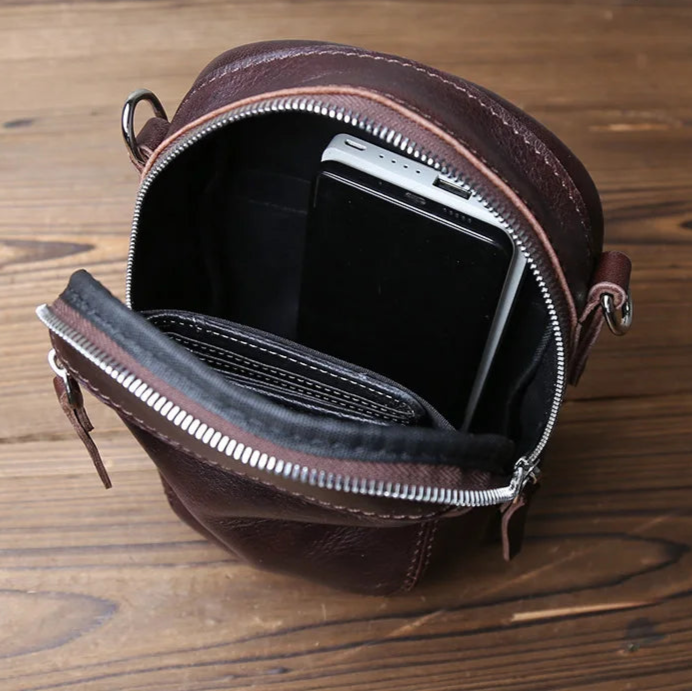 Sac Besace Bandoulière Homme Leo