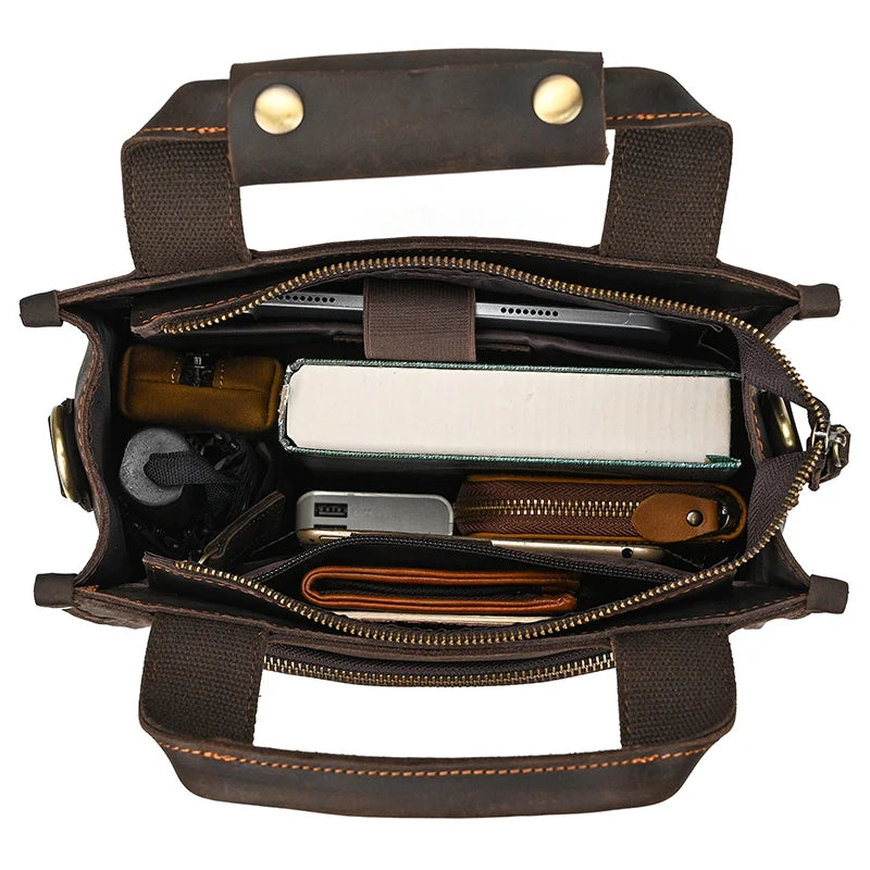 Sac à Bandoulière Cuir Homme