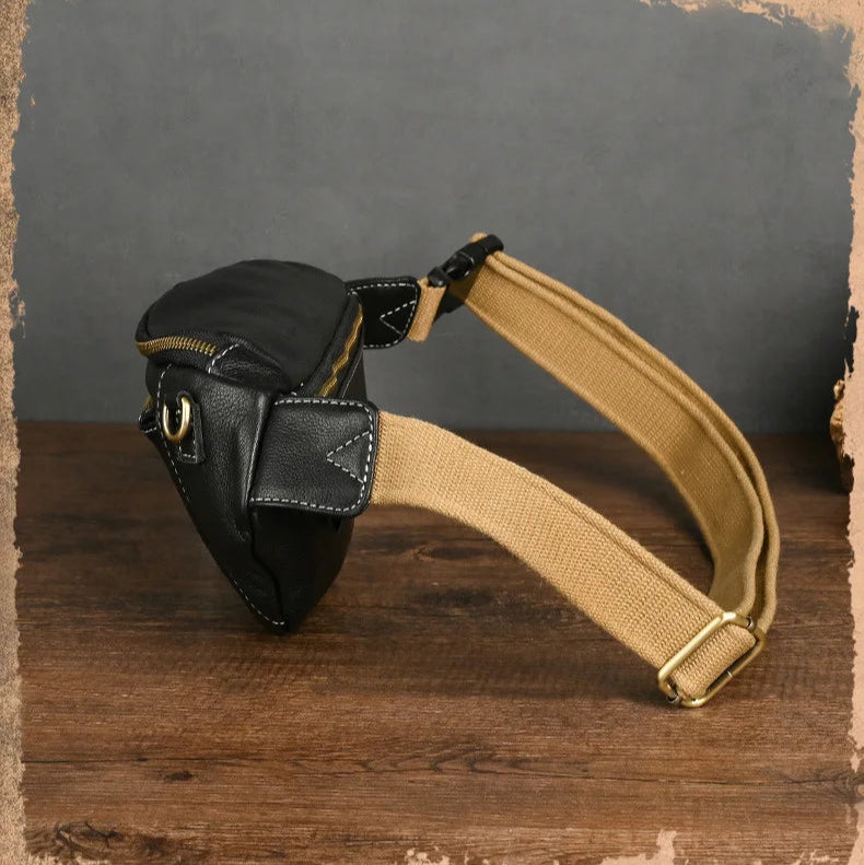 Sac Banane Cuir Homme Luxe