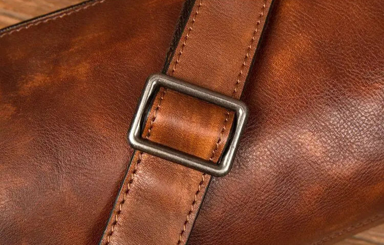 Sac Bandoulière Cuir Homme Vintage