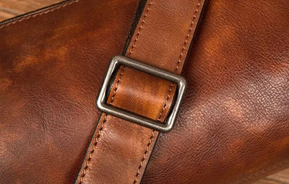 Sac Bandoulière Cuir Homme Vintage