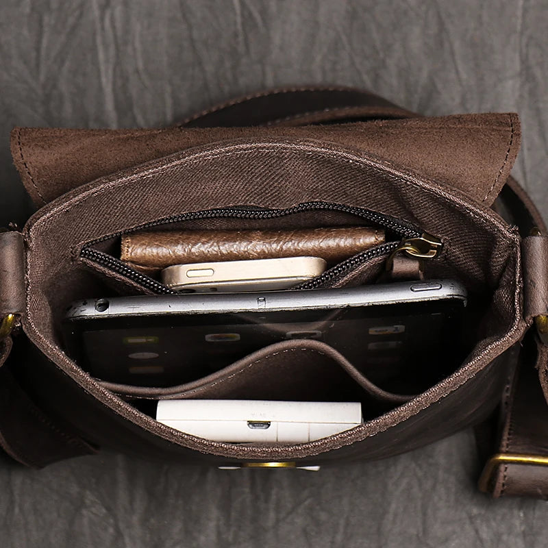 Sac en Bandoulière Homme Cuir