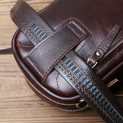Sac Besace Bandoulière Homme Leo