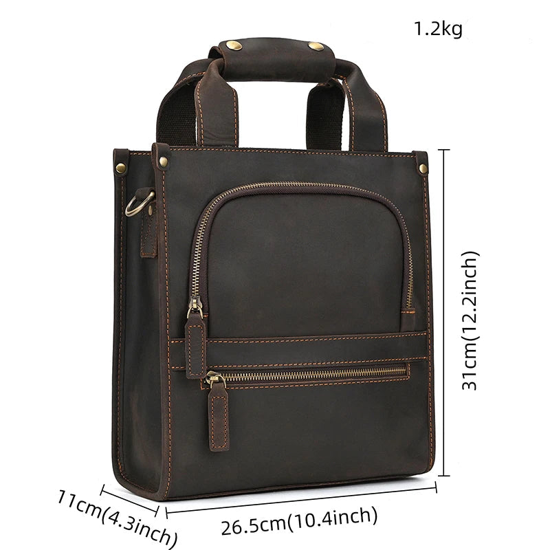 Sac à Bandoulière Cuir Homme