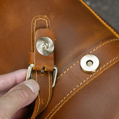 Sac en Cuir de Voyage pour Homme