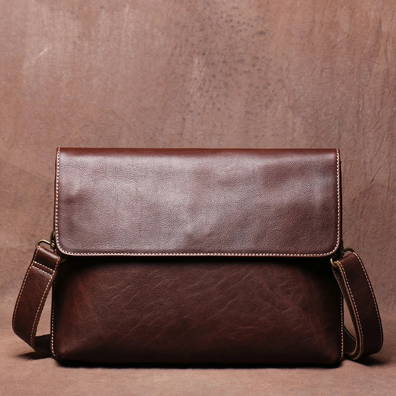 Sac a Main en Cuir Marron