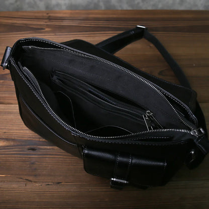 Sac Besace en Cuir Homme