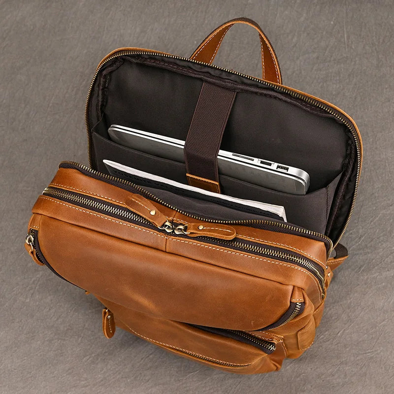 Sac a Dos Homme Cuir Noir