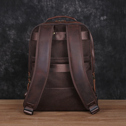 Sac a Dos Cuir Ordinateur Homme