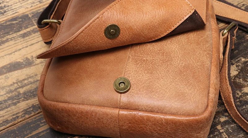 Sac Bandoulière Cuire Homme