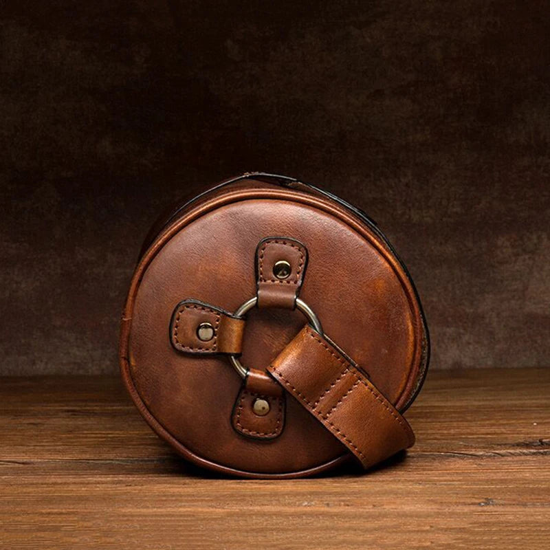 Sac Bandoulière Cuir Homme Vintage