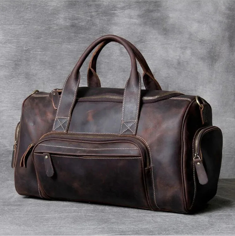 Sac Cuir de Voyage Homme