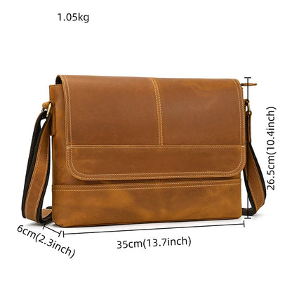 Sac en Bandoulière en Cuir pour Homme