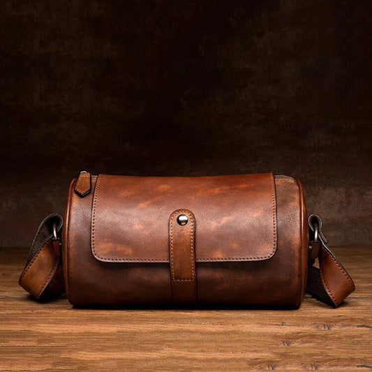 Sac Bandoulière Cuir Homme Vintage