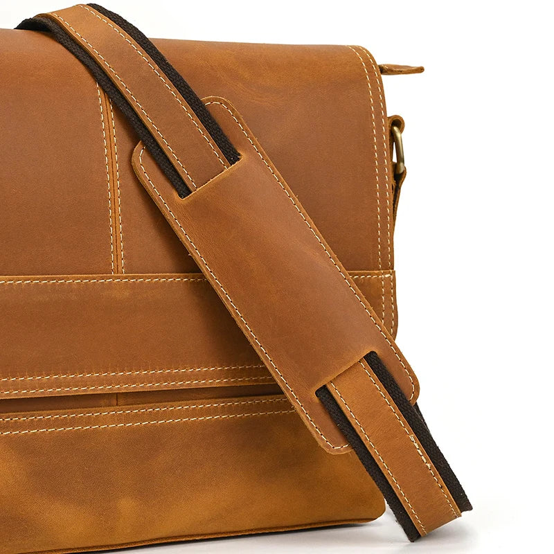 Sac en Bandoulière en Cuir pour Homme