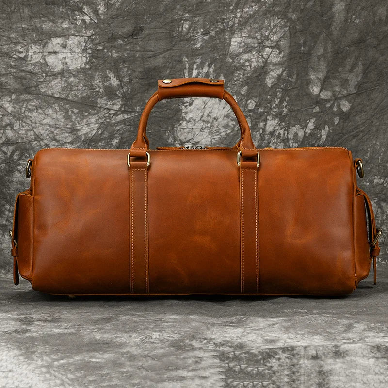 Sac en Cuir de Voyage pour Homme