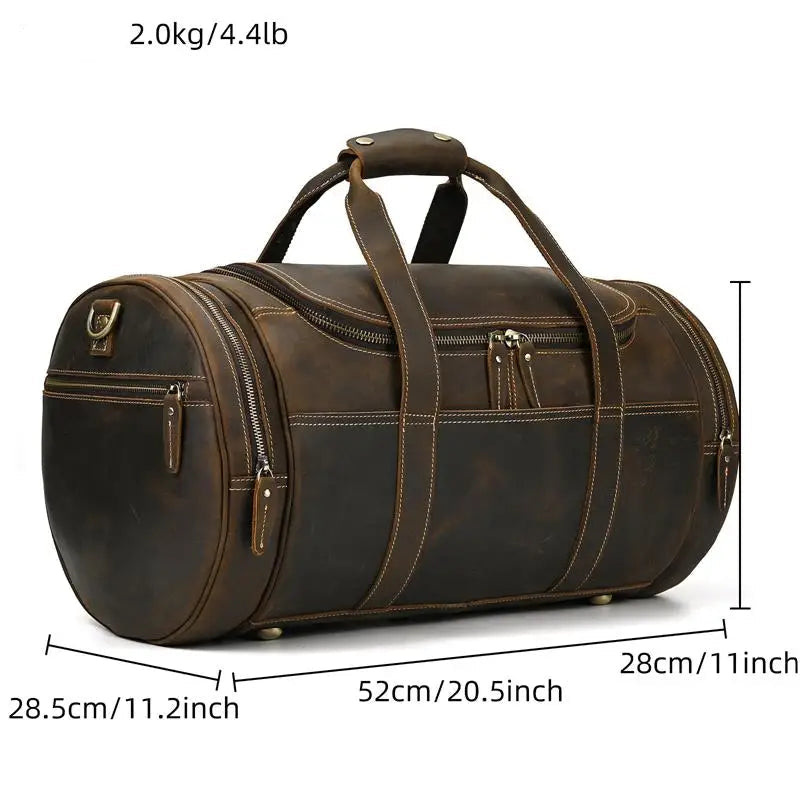Sac de Voyage en Cuir Homme