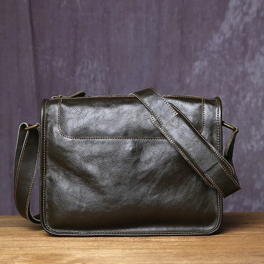 Sac Besace Homme Cuir Vintage
