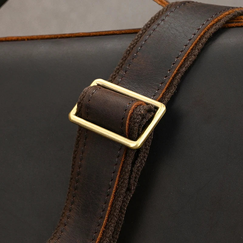 Sac Ordinateur en Cuir Homme Sergio