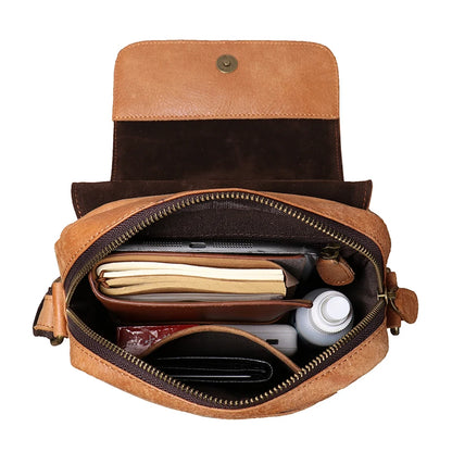 Sac Bandoulière Cuire Homme
