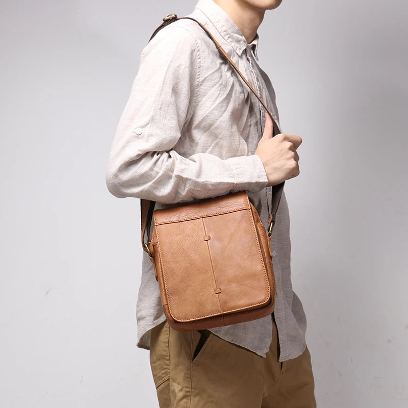 Sac Bandoulière Cuire Homme