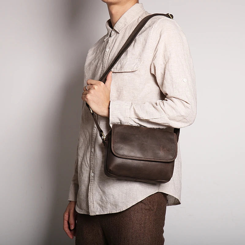 Sac a Main pour Homme en Cuir