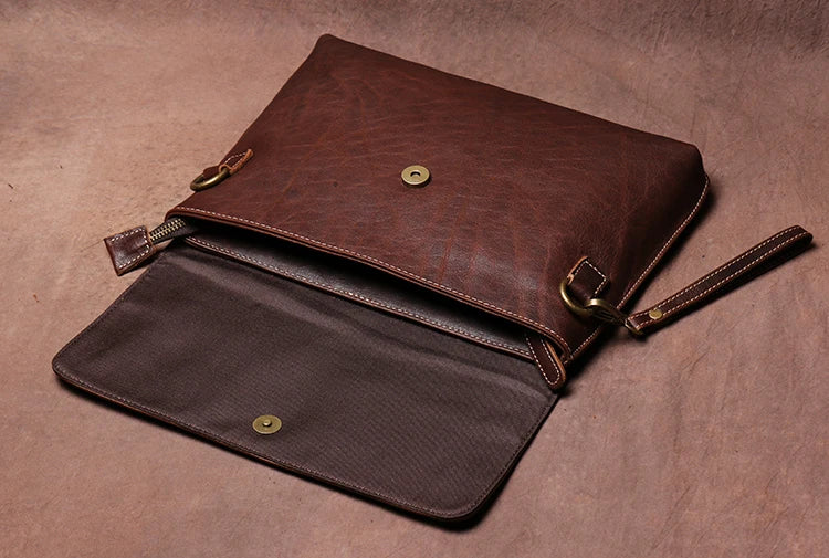 Sac a Main en Cuir Marron