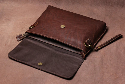 Sac a Main en Cuir Marron